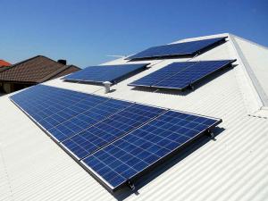 Sistema de montaje de techo de hojalata fotovoltaica Soportes para paneles solares