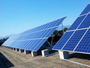 Bloque de hormigón para soporte de montaje de techo de sistema solar fotovoltaico