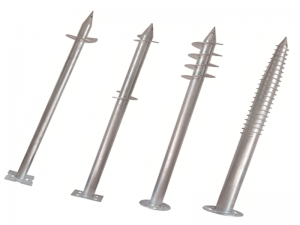 Pilote de tornillo de tierra