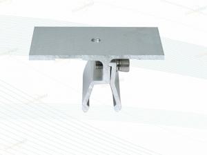 Kits de montaje solar Abrazaderas de techo de metal con junta alzada