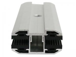 Abrazadera para panel de vidrio sin marco