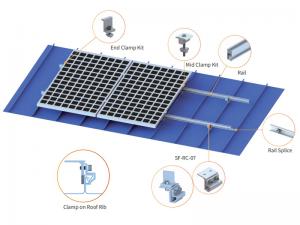 SolFirsTech - ABRAZADERAS PARA TECHO CON JUNTA ALZA - SOPORTES DE TECHO METÁLICOS