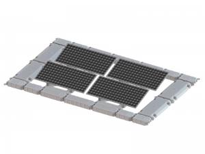 Soporte solar flotante