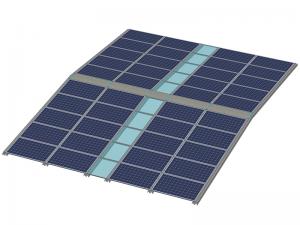 Montaje en techo BIPV SolFirsTech