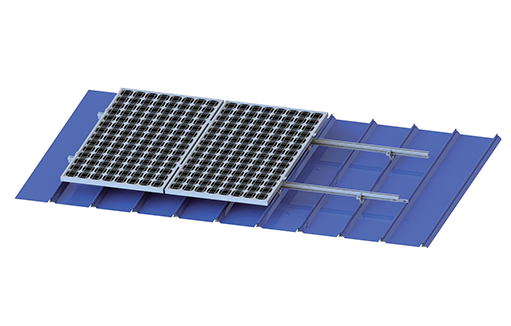 Montaje de techo solar