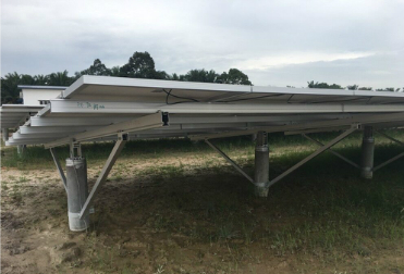 Proyecto de energía solar terrestre PHC de 13 MW, instalación finalizada