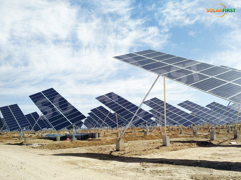 Proyecto de seguimiento inclinado de 2 MW en Datong, Shanxi