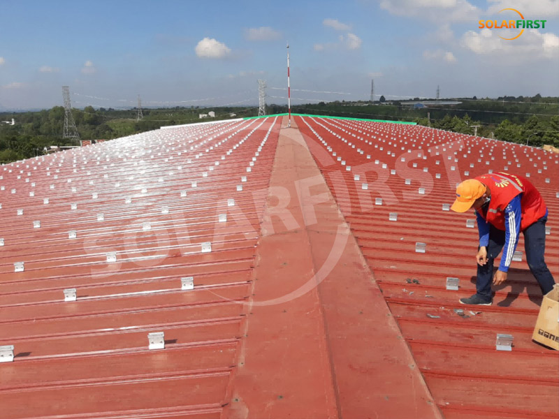 Proyecto de planta de energía en azotea de 6 MWp en Vietnam