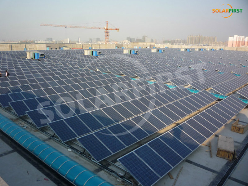 Proyecto de techo de soporte fijo de 2,8 MW en Fujian Quanzhou