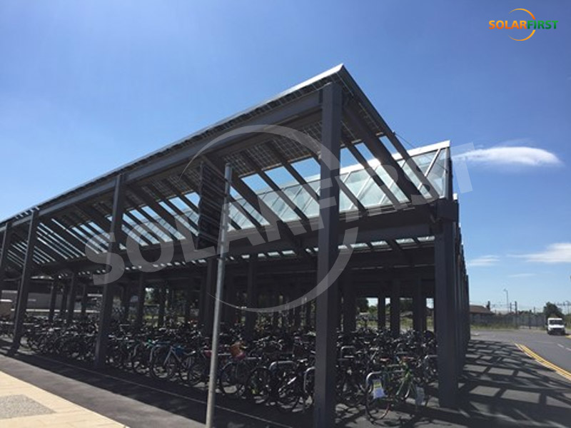 Proyecto de aparcamiento de bicicletas de la estación norte de Cambridge