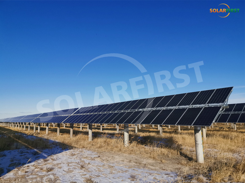 Proyecto de seguimiento de un solo eje plano de 38,5 MW de Zhangbei