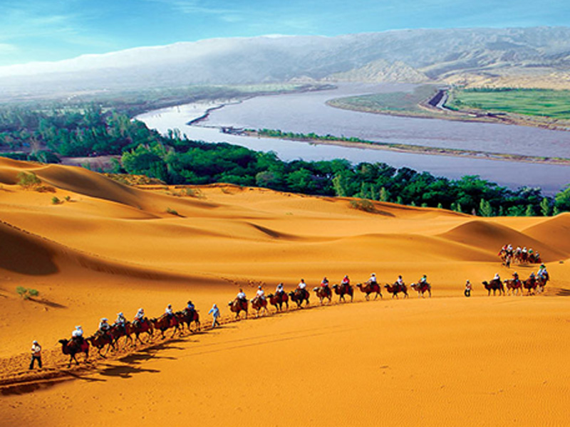 ¡3 GW! Comienza la construcción de la mayor planta fotovoltaica en el desierto de China.