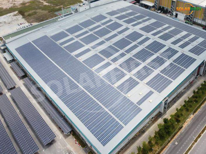 Proyecto de planta de energía en azotea de 4 MWp en Malasia