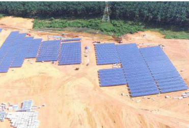 Nuestro gran sistema solar terrestre comercial en construcción