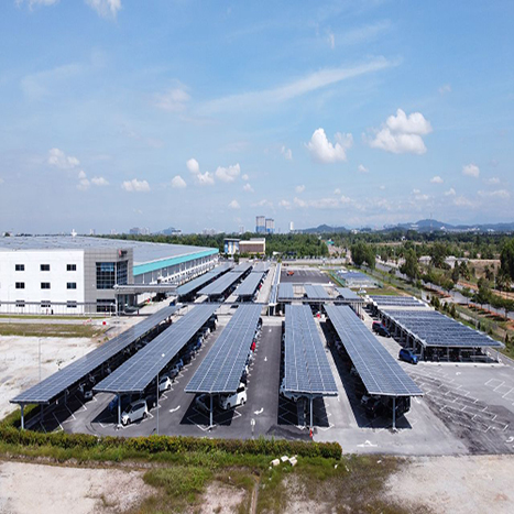 Proyecto de cochera solar de 1,6 MW en Malasia (2019)