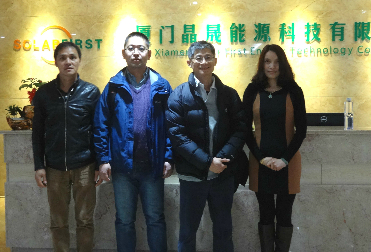 Sunpower Company visita nuestra empresa