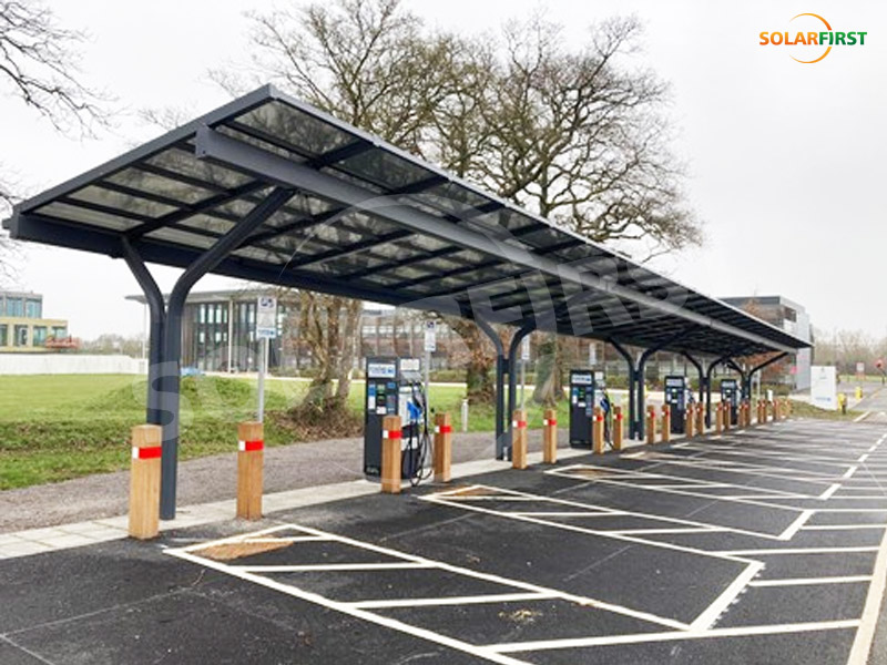 Proyecto de cochera solar en South Gegestershire, Reino Unido