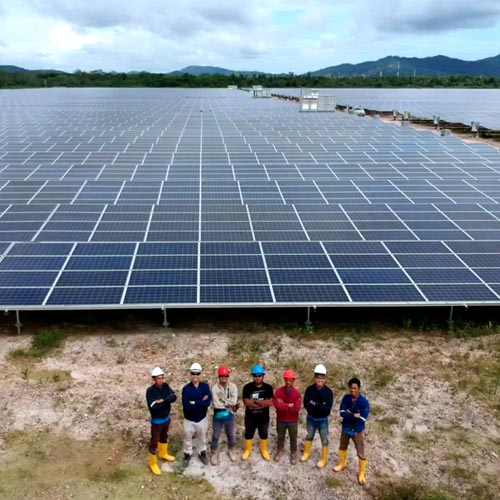 Proyecto terrestre de 23,7 MW ubicado en Malasia 2018