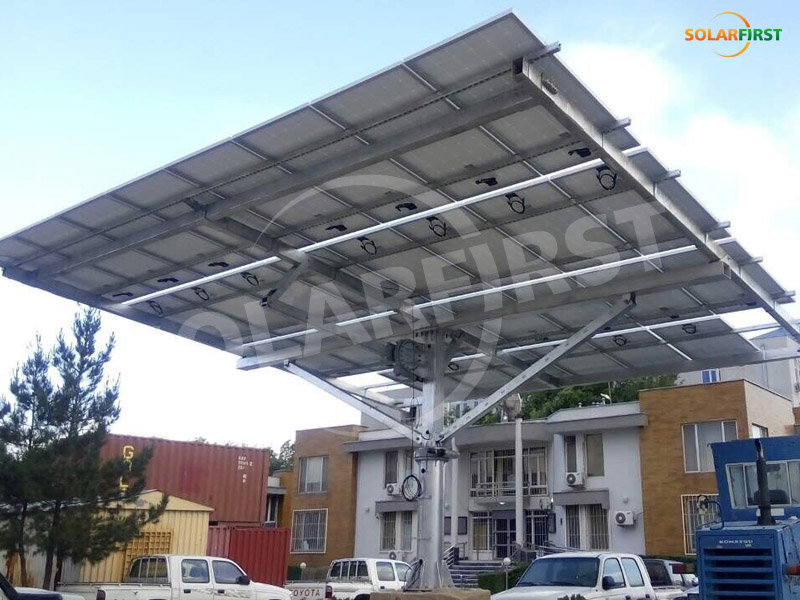 Proyecto de seguimiento de dos ejes de 360 kW en Afganistán