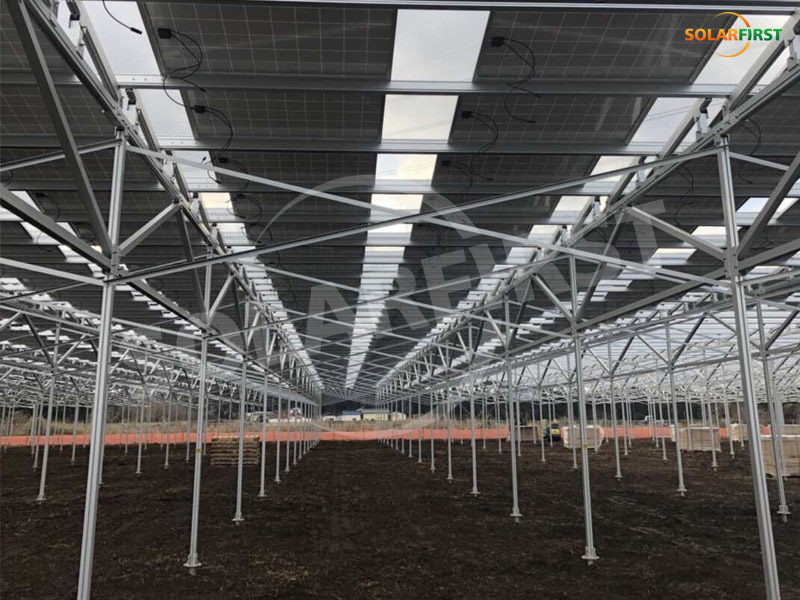 Proyecto de rack agrícola de 1,8 MW en Japón