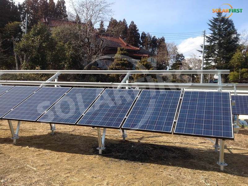 Proyecto de apoyo terrestre de 165 kWp en Japón