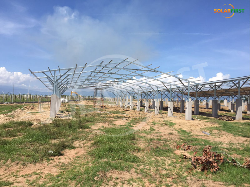 Proyecto de apoyo a naves agrícolas de 15 MW en Vietnam