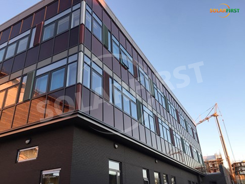 Proyecto de muro cortina 260KWBIPV del Ayuntamiento del Condado de Gloucester