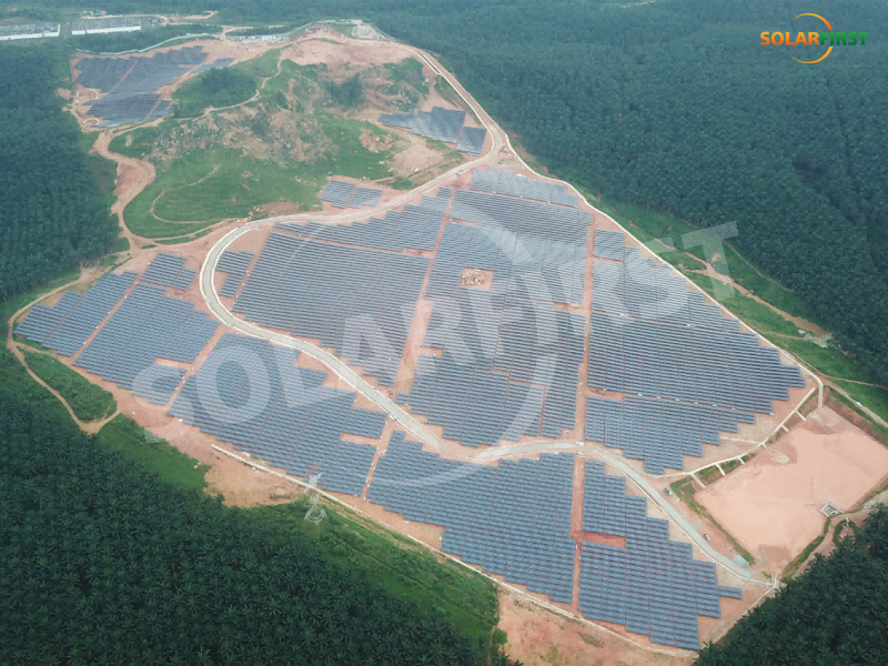 Proyecto de planta de energía terrestre de 36 MWp en Malasia